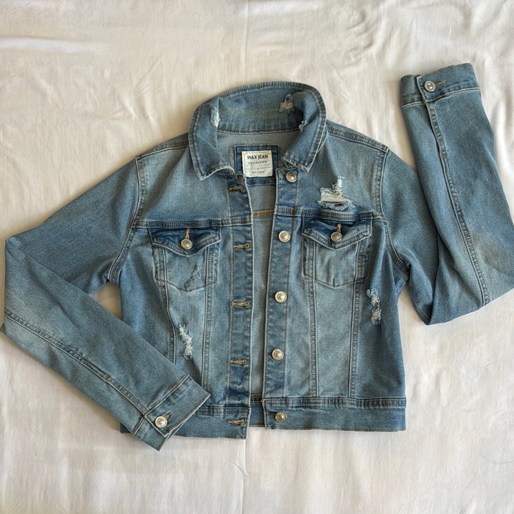 Wax Jean Light Blue Denim Jacket